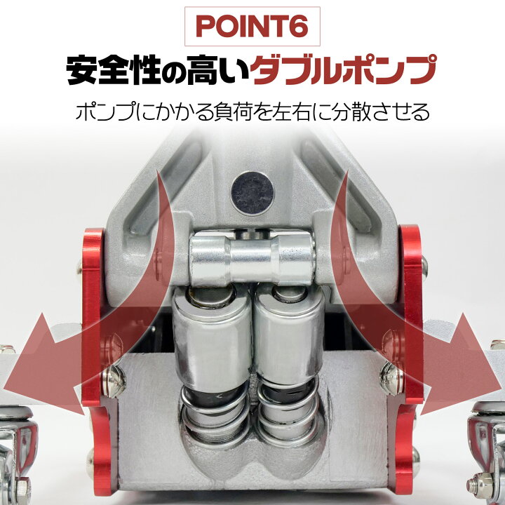 楽天市場】【☆ラスト24時間 10%cp配布中!】ジャッキ ガレージジャッキ 