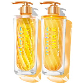 ＼新シリーズ ビタシー登場！／ウルリス シャンプー & トリートメント [セット] 【公式】保湿 ビタシー うねり くせ毛 パサつき ダメージ補修 乾燥 艶 いい香り メンズ ululis 340mL 335g