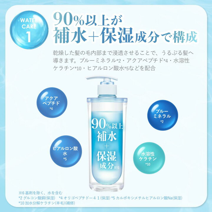 楽天市場】【ボトルセット】ウォーターコンク シャンプー 