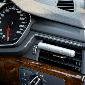 生活の木 ドライブアロマクリップ・車用 ディフューザー ブラック ゴールド シルバー