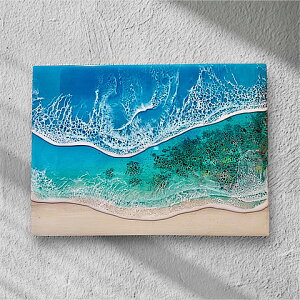 �I�[�V�������W���A�[�g �C�A�[�g�p�l�� 333×242mm �g�A�[�g �n���h���C�h ��_�� �C���e���A ������� �T�[�t �C ���������� HA-JA WORLD