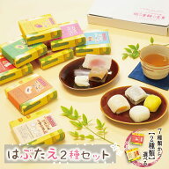 羽二重餅 はぶたえ 選べる 2個セット 小箱 食べきりサイズ 【ポスト投函可能】 餅 お餅 和菓子 スイーツ …