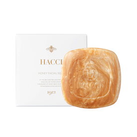【公式】HACCI はちみつ洗顔石けん 120g / hacci ハッチ はっち / 送料無料 / はちみつ石鹸 石鹸 はちみつ石けん 固形石鹸 洗顔 保湿 濃密泡パック / はちみつ ハチミツ 蜂蜜 / ギフト お祝い プレゼント 誕生日 / HS11120HA