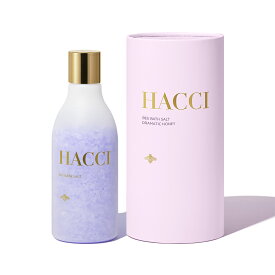 【公式】HACCI BEE バスソルト ドラマティックハニー 300g / 送料無料 / hacci ハッチ はっち / はちみつ ハチミツ 蜂蜜 / 入浴剤 海塩 乾燥 保湿 / ギフト プレゼント 誕生日 お祝い / BS04300HA