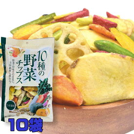 10種の野菜チップス 110g×10袋