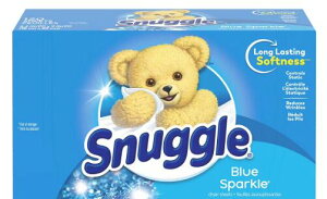 Snuggle Blue Sparkle 200 Sheets �X�i�b�O�� �V�[�g�_��� �V�[�g �_��� �u���[�X�p�[�N�� 200��
