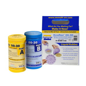 Smooth-On Ecoflex 00-30 ���\�t�g �v���`�i�V���R�[�� 1:1 �z�� 946ml �V���R��