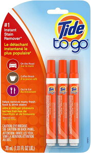 Tide To Go Instant Stain Remover Liquid Pen, 3 Count ^Ch gDS[ V~y 10mL 3{Zbg g ݔ ݎ