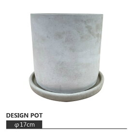 植木鉢 おしゃれ コンクリートポット CC002-170 5.5号(17cm) / 陶器鉢 セメント
