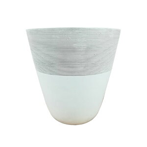 植木鉢 おしゃれ 丈夫で軽いグラスファイバー製 MM050-400 13号(40cm) / 陶器鉢 スタイリッシュ 大型