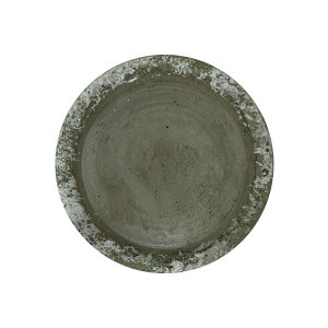 植木鉢 おしゃれ シャビーソーサー MM023-200 20cm / 受け皿 セメント コンクリート