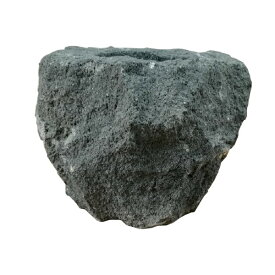 植木鉢 おしゃれ 天然石をくりぬいた石材ポット ST1822-170 5.5号(17cm) / 陶器鉢 石 鉢カバー