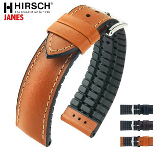 HIRSCH qV JAMES(WF[X) 3F rvxg \J[tU[ JE`[N(VRS) 20mm/22mm.