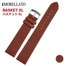 Morellato [BASKET XL バスケット XL] 腕時計用 レザーベルト 取付幅:20mm/22mm (尾錠)ピンバックル付き [K3151237]