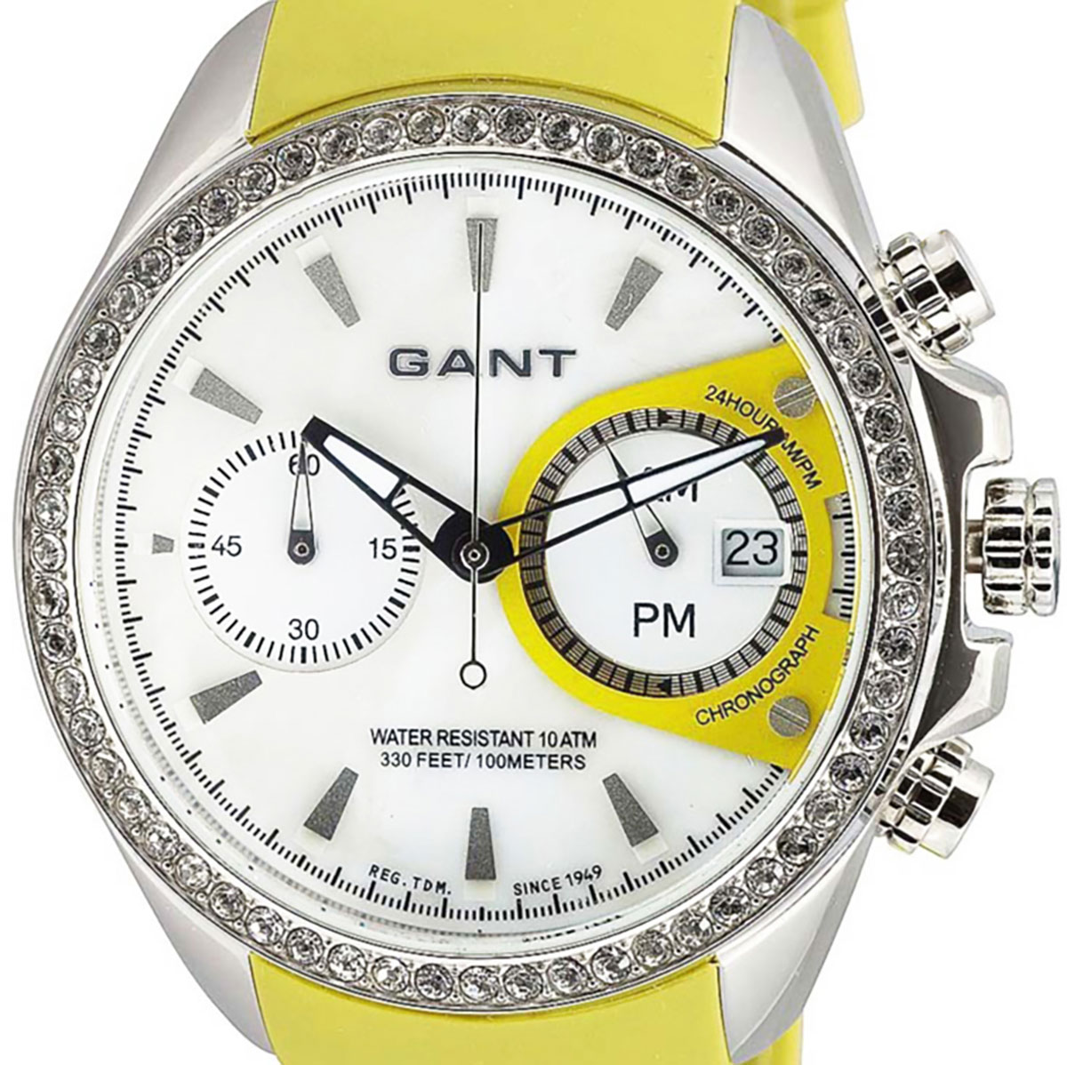 【残り1点】GANT ガント 電池式クォーツ 腕時計　[W10655] 並行輸入品 ホワイト（白）