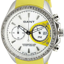 【残り1点】GANT ガント 電池式クォーツ 腕時計　[W10655] 並行輸入品 ホワイト（白）