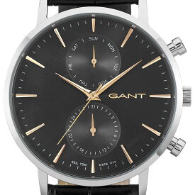 【残り1点】GANT ガント クォーツ 腕時計 メンズ エレガント アメリカ [W11202] 並行輸入品 純正ケース　メーカー保証24ヶ月