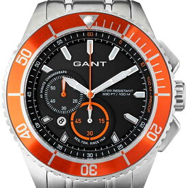 GANT ガント 電池式クォーツ 腕時計　[W70542] 並行輸入品 ブラック（黒）