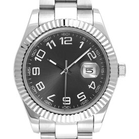 NOLOGO ノーロゴ 機械式腕時計 自動巻 オートマチック デイトジャスト DATE JUST 日付/夜光表示 [ NL-037ASG3AS ] シンプル メンズ