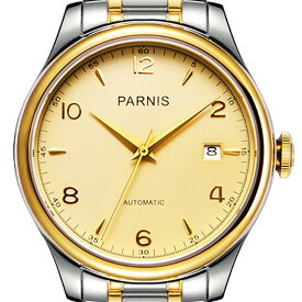 【残り1点】【NEW】PARNIS パーニス 自動巻 腕時計 メンズ [H2113-S3AS-GDSG] 並行輸入品 メーカー保証