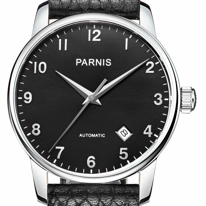 楽天市場】【NEW】PARNIS パーニス 自動巻き 腕時計 [PA6038-S3AS-SVBL 