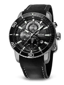 Perigaum ぺリガウム クォーツ 腕時計 メンズ ウォッチ ドイツ [P-1402-TI-GRBK] 並行輸入品
