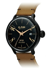 【残り1点】a-tek エイテック クォーツ 腕時計 メンズ ドイツ デザイナーズウォッチ [A1309B] 並行輸入品 メーカー保証12ヵ月 純正ケース付き