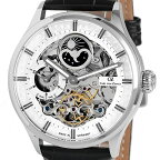 Carl von Zeyten カール・フォン・ツォイテン 自動巻き（手巻き機能あり） 腕時計　[CvZ0008WH] 正規品 デイ＆ナイト（サン＆ムーン） GMT（ワールドタイム）スケルトン