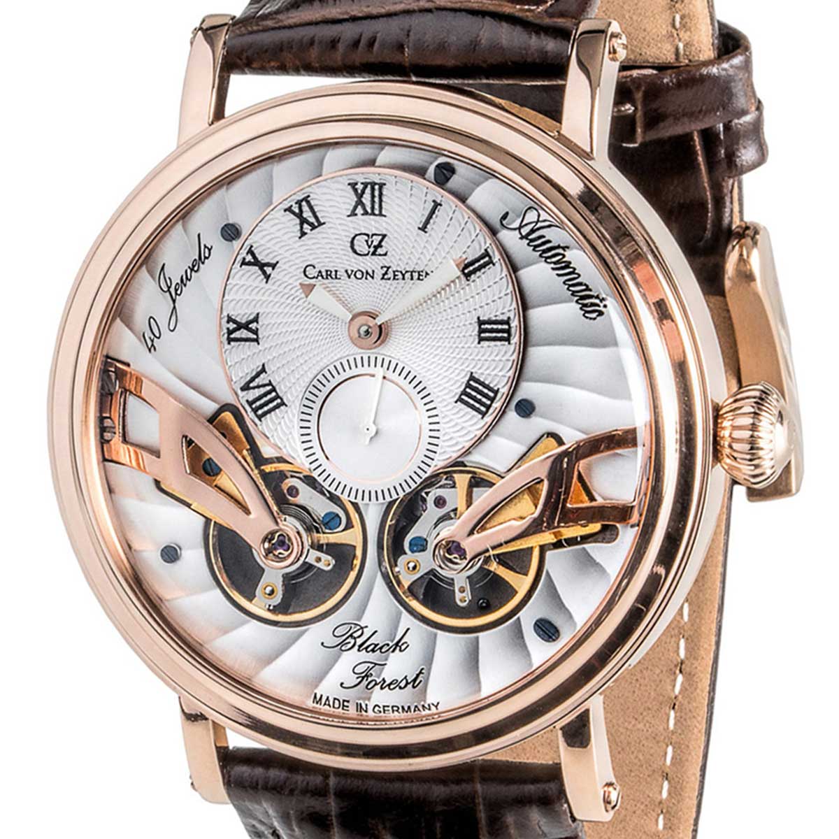 Carl von Zeyten カール・フォン・ツォイテン 自動巻き（手巻き機能あり） 腕時計　[CvZ0017RWH] 正規代理店品 | 8号店