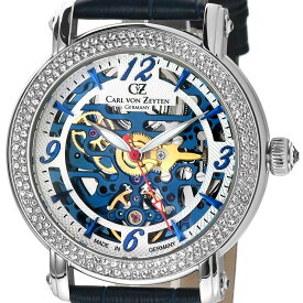 Carl von Zeyten カール・フォン・ツォイテン 自動巻き（手巻き機能あり） 腕時計　[CvZ0061BL] 正規代理店品