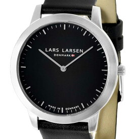 LARS LARSEN ラースラーセン （LLARSEN エルラーセン） 電池式クォーツ 腕時計　[135SB-BK] 並行輸入品