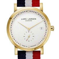 楽天市場】ラーセン（ブランドラースラーセン）（男女兼用腕時計 LLARSEN エルラーセン 腕時計 ホワイト LL144RWMT
