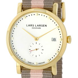 LARS LARSEN ラースラーセン （LLARSEN エルラーセン） 電池式クォーツ 腕時計　[WH137GW-SNG18] 並行輸入品