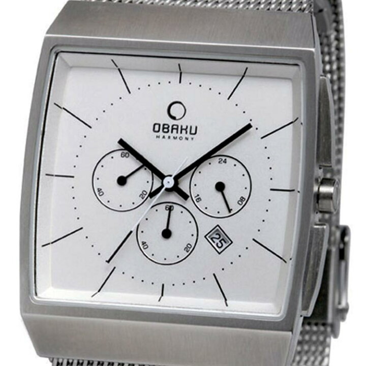楽天市場】【残り1点】OBAKU オバック クォーツ 腕時計 デンマーク 