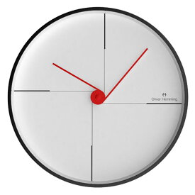 Oliver Hemming オリバー・ヘミング 壁掛け時計 インテリア Simplex シンプレックス 300mm [W300B9W] 北欧 正規品