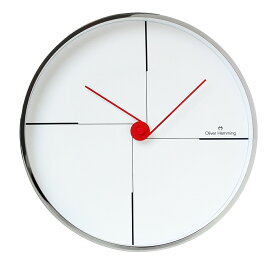 Oliver Hemming オリバーヘミング 壁掛け時計 インテリア 北欧 Simplex シンプレックス 300mm [W300S9W] 正規品