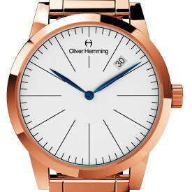 【残り1点】Oliver Hemming オリバーヘミング クォーツ 腕時計 イギリス アート デザイン [WT17R76WCDR] 正規代理店品 純正ケース　メーカー保証