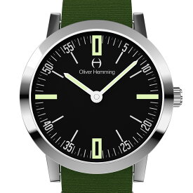 【残り1点】Oliver Hemming オリバーヘミング クォーツ 腕時計 イギリス アート デザイン [WT18S45BANC] 正規代理店品 純正ケース　メーカー保証