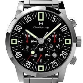 Oliver Hemming オリバーヘミング クォーツ 腕時計 イギリス アート デザイン [WTC17S80BCD] 正規代理店品 純正ケース　メーカー保証