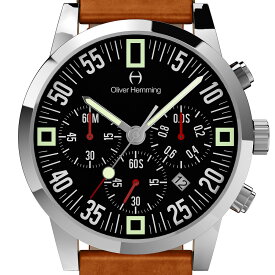 Oliver Hemming オリバーヘミング クォーツ 腕時計 イギリス アート デザイン [WTC17S80BVT] 正規代理店品 純正ケース　メーカー保証