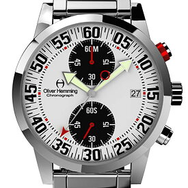 Oliver Hemming オリバーヘミング クォーツ 腕時計 イギリス アート デザイン [WTC17S81WBCD] 正規代理店品 純正ケース　メーカー保証