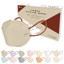 KF94 マスク 30枚 不織布 バイカラーマスク 使い捨てマスク 血色マスク 立体マスク 3Dマスク 韓国マスク KF94マスク 耳紐 平ゴム カラー 柄 立体 個包装 4層構造 小顔効果 旅行 会社 ファッション 男性 女性 Firm94 Mask