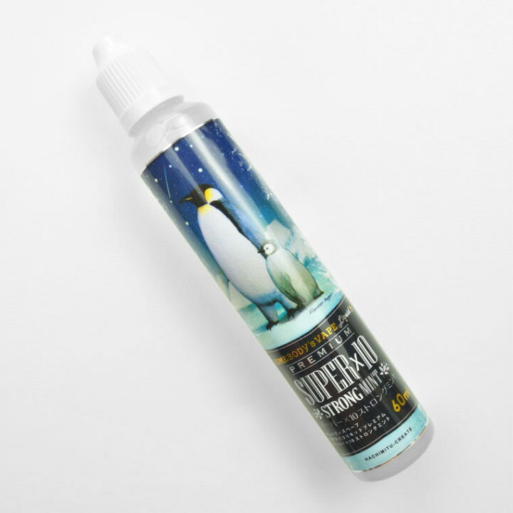 楽天市場 電子タバコ リキッド 送料無料 Vape ベープ 電子たばこ 電子煙草 ベイプ 禁煙グッズ Somebody S Vape Liquid 60ml スーパー 10ストロングミント ミント味 メンソール 強メンソール 眠気覚まし いいもの発見 はちみつ通り