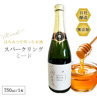 スパークリングミード 750ml 蜂蜜酒 ミード お酒 シャンパン ワイン 食品 蜂蜜 健康 ご贈答 贈り物 ギフ…