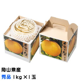 梨 あたご梨 秀品 大玉 1kg 岡山県産 JAおかやま 愛宕梨 ナシ なし ギフト