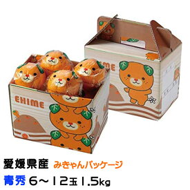 みかん 紅まどんな みきゃんパッケージ 青秀 1.5kg 6〜12玉 愛媛県産 ミカン 蜜柑 ギフト お取り寄せ