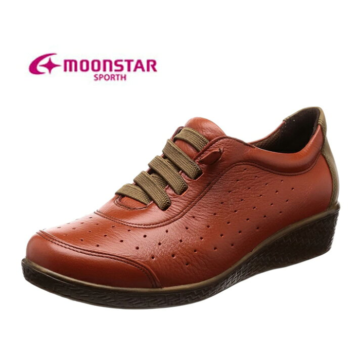 楽天市場】ムーンスター スポルス レディース Moonstar SPORTH 2402 オレンジ 24.0cm カジュアル コンフォートシューズ 靴 SP2402 母の日 敬老の日 ギフト プレゼント : 発靴屋 楽天市場店