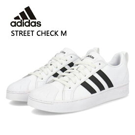 アディダス スニーカー メンズ adidas ストリートチェックM ホワイト STREETCHECK M GW5488 コートシューズ 靴