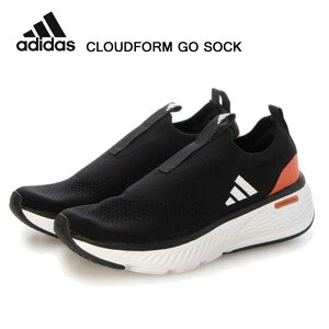 AfB_X Xj[J[ Y NEhtH[ S[ \bN ubN adidas CLOUDFOAM GO SOCK ID4036 Xb| V[Y C