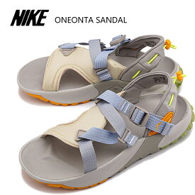 スポーツサンダル メンズ ナイキ オニオンタ サンダル グレー NIKE ONEONTA SANDAL DJ6603-100 厚底サンダル 父の日 ギフト プレゼント